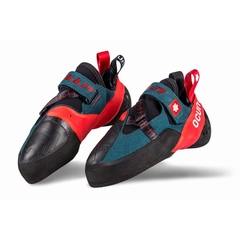CHAUSSONS BULLIT - OCUN - PETROL/RED - 1