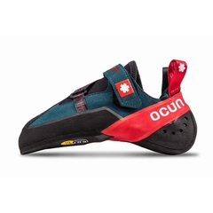 CHAUSSONS BULLIT - OCUN - PETROL/RED - 2