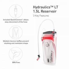 HYDRAULICS LT 1.5L RESERVOIR - OSPREY - ROUGE - 2