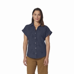 CHEMISE OASIS S/S W - ROYAL ROBBINS - 728/NAVY - 2