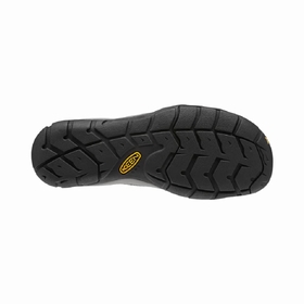 SANDALE CLEARWATER CNX LEATHER - KEEN - MINERAL BLUE/YELLOW