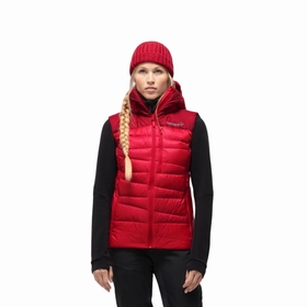 GILET FALKETIND DOWN750 W - NORRONA - 1105/1 RED