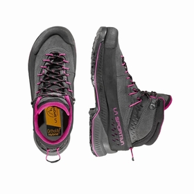 CHAUSSURE TX4 EVO MID GTX W - LA SPORTIVA - CARBON/SPRINGTIME