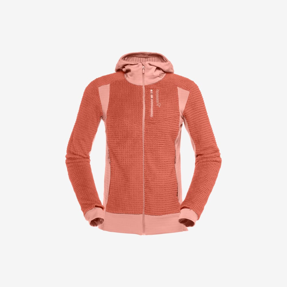 FALKETIND ALPHA120 ZIP HDIE W - NORRONA - 5651/ORANGE ALERT/PE