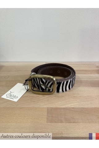ceinture zebre