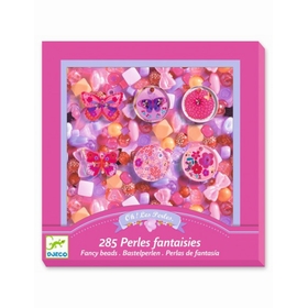 285 PERLES FANTAISIES ROSE JEUX CREATIFS DJECO -1