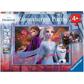 2 X 24 PCS FROZEN PUZZLES RAVENSBURGER -1