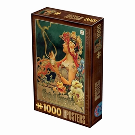 1000 PCS VINTAGE CHOCOLAT CONF PUZZLES D-TOYS -1