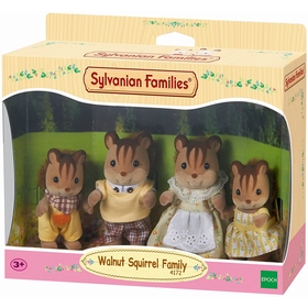 FAMILLE ECUREIL FIGURINES SYLVANIAN -1