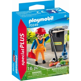 AGENT D'ENTRETIEN VOIRIE 70249 FIGURINES PLAYMOBIL -1