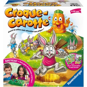 CROQUE CAROTTE + JEU CARTES JEUX SOCIETE RAVENSBURGER -1