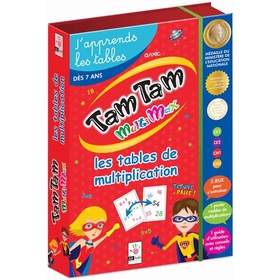 COFFRET TAM TAM MULTIPLICATION JEUX EDUCATIFS DIVERS -1