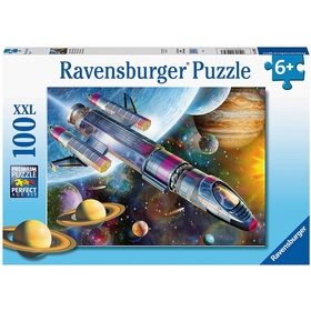 100 PCS ESPACE FUSEE PUZZLES RAVENSBURGER -1