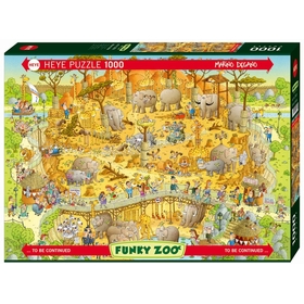 PUZZLES 1000 AFRICAN HABITAT PUZZLES HEYE -1