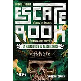 ESCAPE BOOK PIEGE MALEDICTION LIVRES DIVERS -1