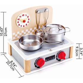 CUISINIERE BOIS ET METAL IMITATION HAPE -2