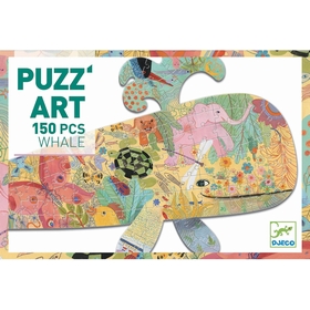 PUZZLE ART WHALE 6 ANS+ PUZZLES DJECO -1