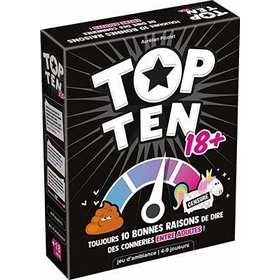 TOP TEN 18 ET + JEUX SOCIETE COCKTAIL GAMES -1