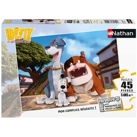 PUZ 45 PCS 5 ANS IDEFIX PUZZLES NATHAN -1