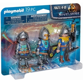 3 CHEVALIERS NOVELMORE 70671 FIGURINES PLAYMOBIL -1