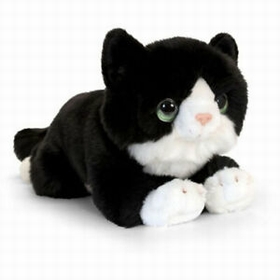 CHAT NOIR 32 CM PELUCHES DIVERS -1