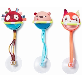 3 BALLES BAIN VENTOUSE JOUETS EVEIL LILLIPUTIENS -2