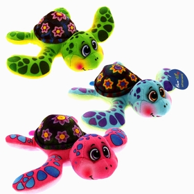 1 PELUCHE TORTUE 16CM AU CHOIX PELUCHES DIVERS -1