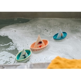 3 BATEAUX FLOTTANTS JUNGLE JOUETS EVEIL LILLIPUTIENS -4