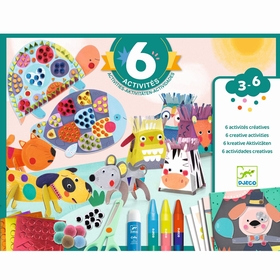 COFFRET MULTI ACTIVITES ANIM. JEUX CREATIFS DJECO -1