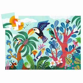 PUZZLE SILHOUETTE TOUCAN 3ANS+ PUZZLES DJECO -2