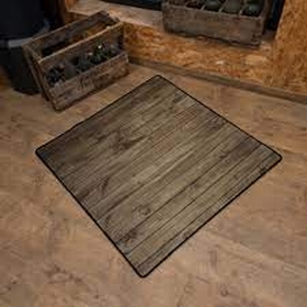 TAPIS JEUX 93X93CM WOOD JEUX SOCIETE DIVERS -1