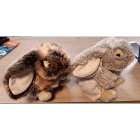 1 LAPIN 23 CM AU CHOIX PELUCHES DIVERS -1