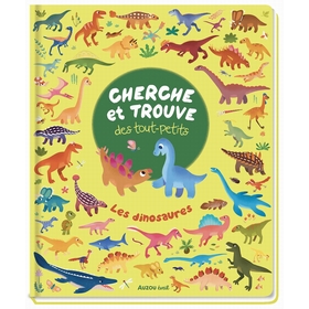 CHERCHE TROUVE DINOSAURES LIVRES AUZOU -1