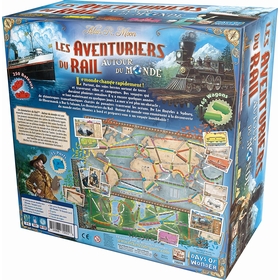 LES AVENTURIERS DU RAIL MONDE JEUX SOCIETE DAYS OF WONDER -2