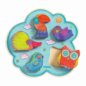 PUZZLE BOIS DJECO TOUCANCO PUZZLES DJECO -1