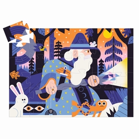 PUZZLE SILHOUETTE MAGIE 4 ANS PUZZLES DJECO -2