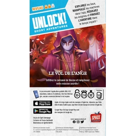 UNLOCK SHORT VOLE DE L ANGE JEUX SOCIETE SPACE COWBOYS -2