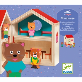 MINIHOUSE MINI MAISON JOUETS EVEIL DJECO -1