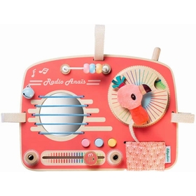 PANNEAU ACTIVITES RADIO JOUETS EVEIL LILLIPUTIENS -2