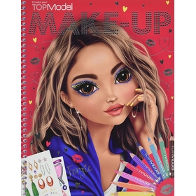 ALBUM A COLORIER STIKERS LIVRES TOP MODEL -1