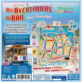 AVENTURIERS RAIL SAN FRANCISCO JEUX SOCIETE DAYS OF WONDER -2