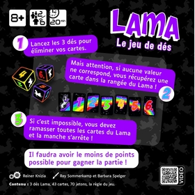 LAMA LE JEU DE DES JEUX SOCIETE GIGAMIC -3