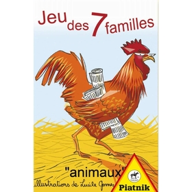 JEU 7 AMILLES ANIMAUX JEUX SOCIETE PIATNIK -1