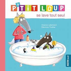 P'TIT LOUP SE LAVE TOUT SEUL LIVRES AUZOU -1