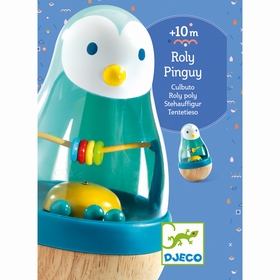 CULBUTO PINGOUIN DJECO JOUETS EVEIL DJECO -1