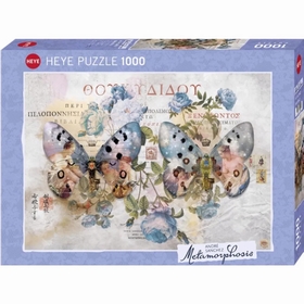 PUZZLES 1000 PAPILLON 2 PUZZLES HEYE -1