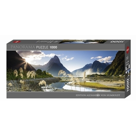 PUZZLES 1000 PANORAMA MONTAGNE PUZZLES HEYE -1