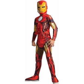 DEGUI CAPTAIN IRON MAN 5/6ANS IMITATION RUBIES -1