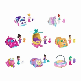 1 POLLY POCKET TRANSPORT CHOIX FIGURINES MATTEL -1