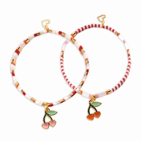 BIJOUX DUO CERISES 8 ANS ET + JEUX CREATIFS DJECO -3